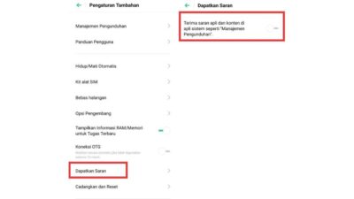 Cara Menghapus Iklan di HP Realme Melalui Pengaturan