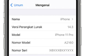 Cek Kode IMEI dan Nomor Seri