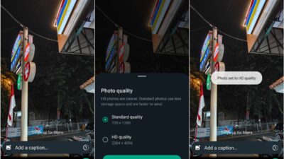 Cara Mengirim Foto HD di WhatsApp dengan fitur Default
