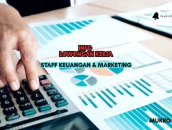 Loker Staff Keuangan & Marketing PT Cahaya Sumber Rejeki Bandung