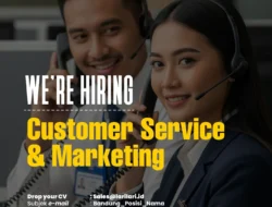 Lowongan Kerja Customer Service dan Marketing di Larilari.id – Penempatan Bandung