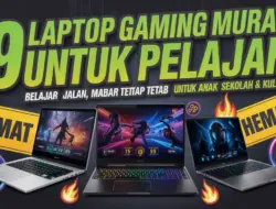 [HEMAT] 9 Laptop Gaming Murah untuk Pelajar yang Tetap Kencang