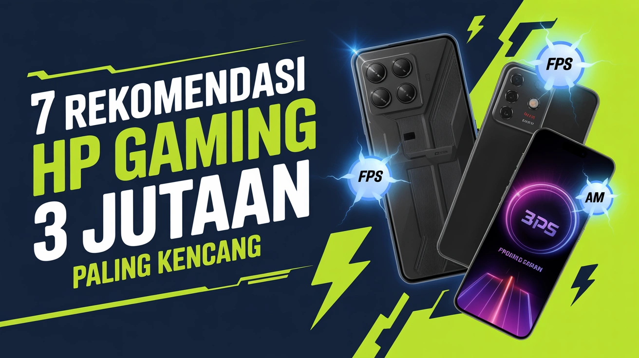 [UPDATE 2025] 7 Rekomendasi HP Gaming 3 Jutaan Paling Kencang