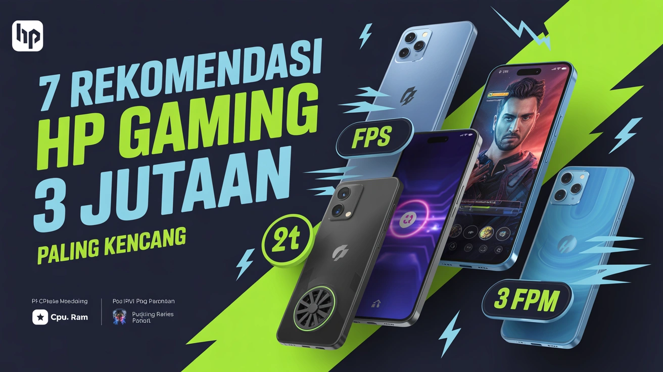 [UPDATE 2025] 7 Rekomendasi HP Gaming 3 Jutaan Paling Kencang