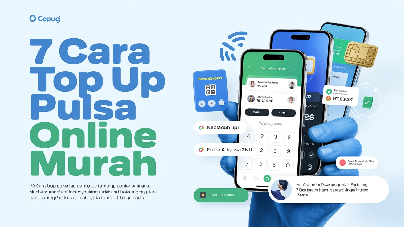 7 Cara Top Up Pulsa Online Murah Semua Operator (Tanpa Ribet 2025)