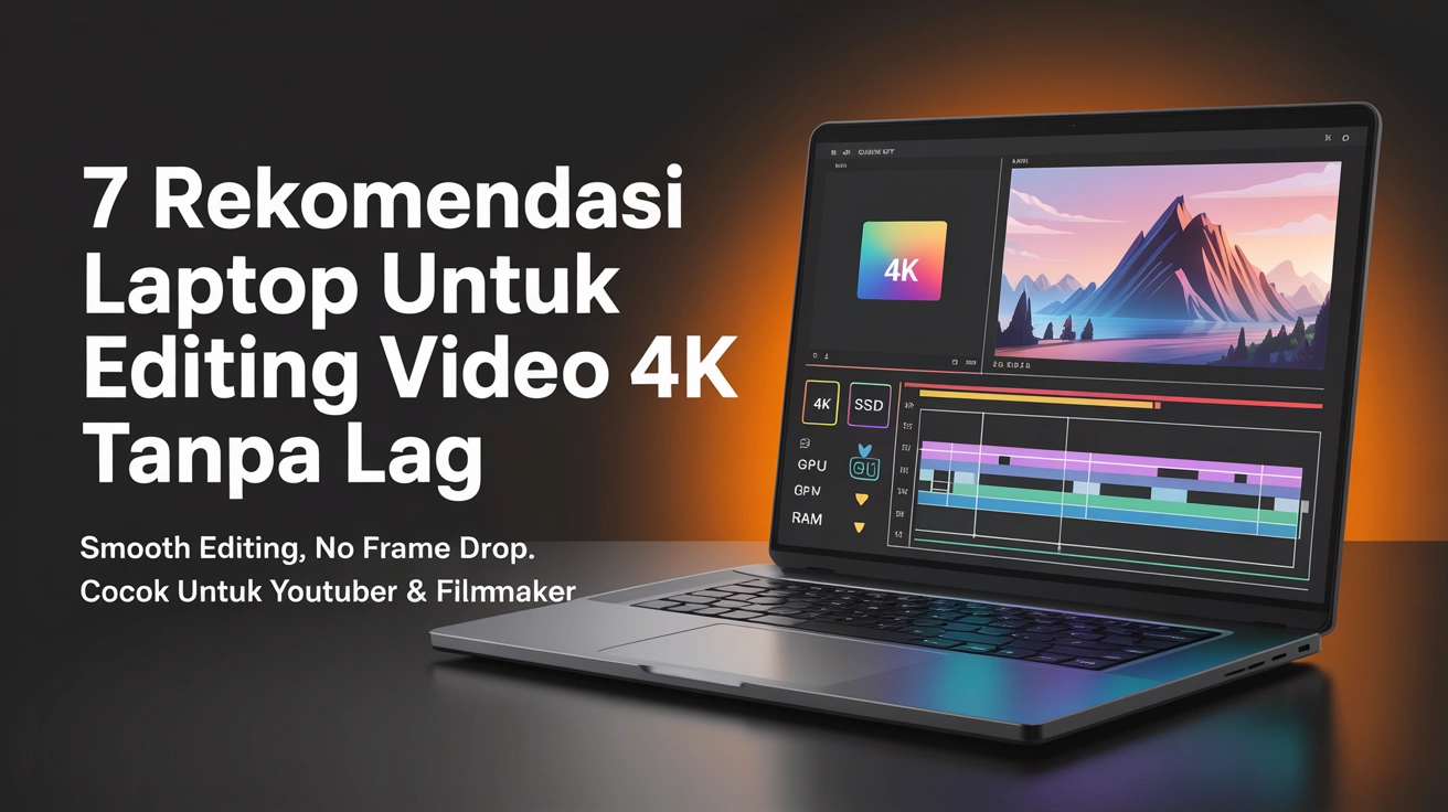 7 Rekomendasi Laptop untuk Editing Video 4K Tanpa Lag Terbukti 3 7 Rekomendasi Laptop untuk Editing Video 4K Tanpa Lag