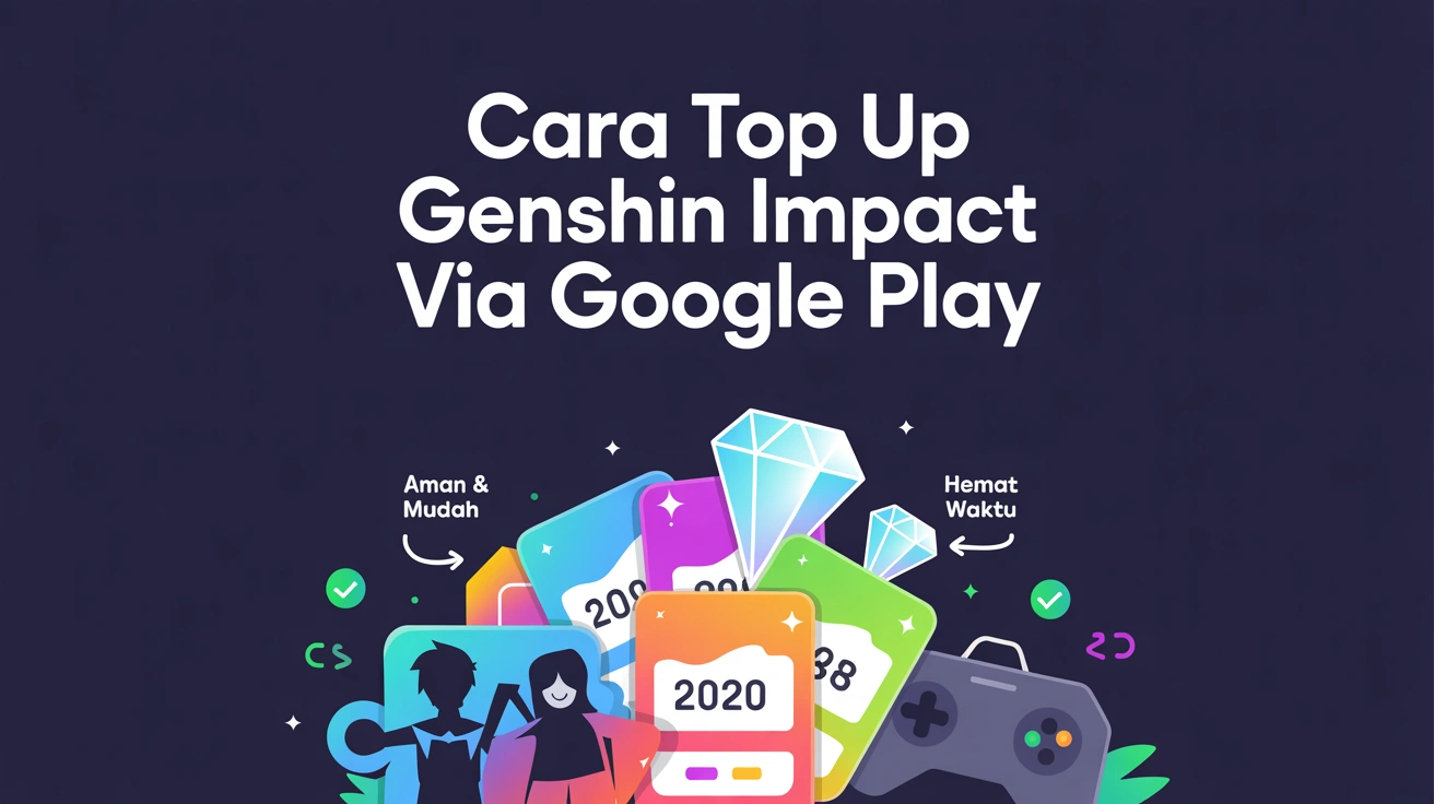 Cara Top Up Genshin Impact via Google Play Sangat Mudah (Sinkron dengan Akun Android) #1