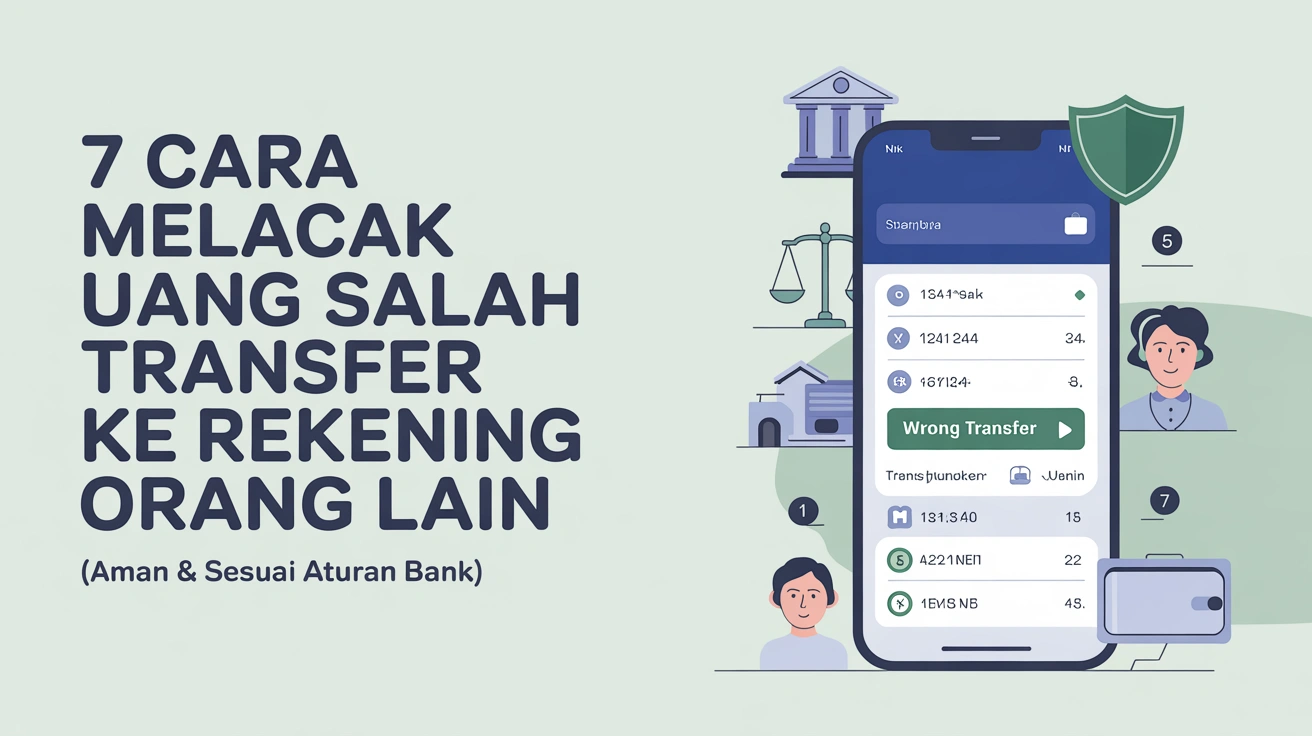 7 Cara Melacak Uang Salah Transfer ke Rekening Orang Lain (Aman & Sesuai Aturan Bank)