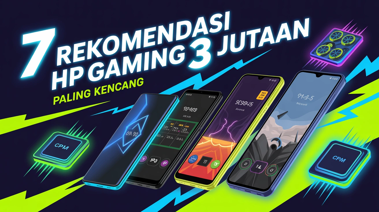 [UPDATE 2025] 7 Rekomendasi HP Gaming 3 Jutaan Paling Kencang