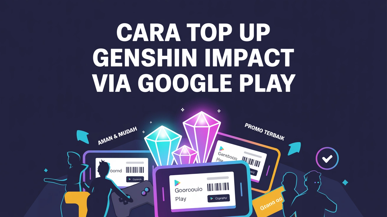 Cara Top Up Genshin Impact via Google Play Sangat Mudah (Sinkron dengan Akun Android) #1