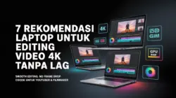 7 Rekomendasi Laptop untuk Editing Video 4K Tanpa Lag