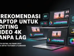 7 Rekomendasi Laptop untuk Editing Video 4K Tanpa Lag Terbukti