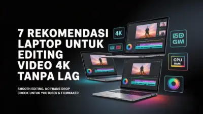7 Rekomendasi Laptop untuk Editing Video 4K Tanpa Lag Terbukti