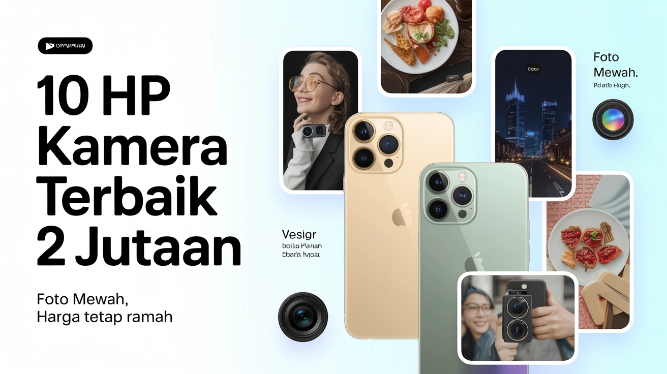 10 HP Kamera Terbaik 2 Jutaan: Foto Mewah, Harga Tetap Ramah