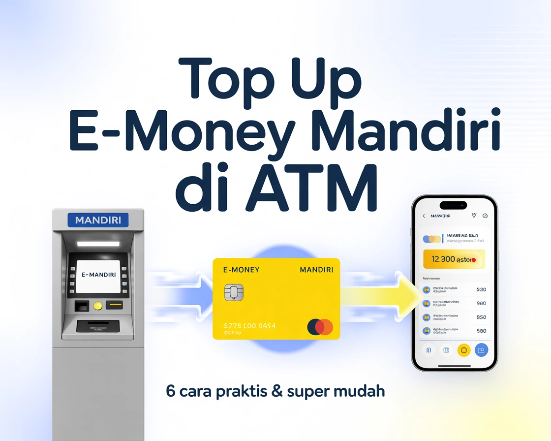 6 Cara Top Up E-Money Mandiri di ATM: Praktis & Super Mudah