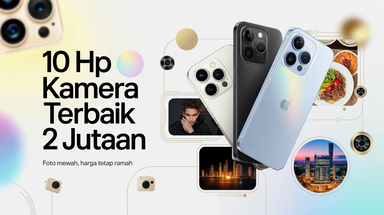 10 HP Kamera Terbaik 2 Jutaan: Foto Mewah, Harga Tetap Ramah