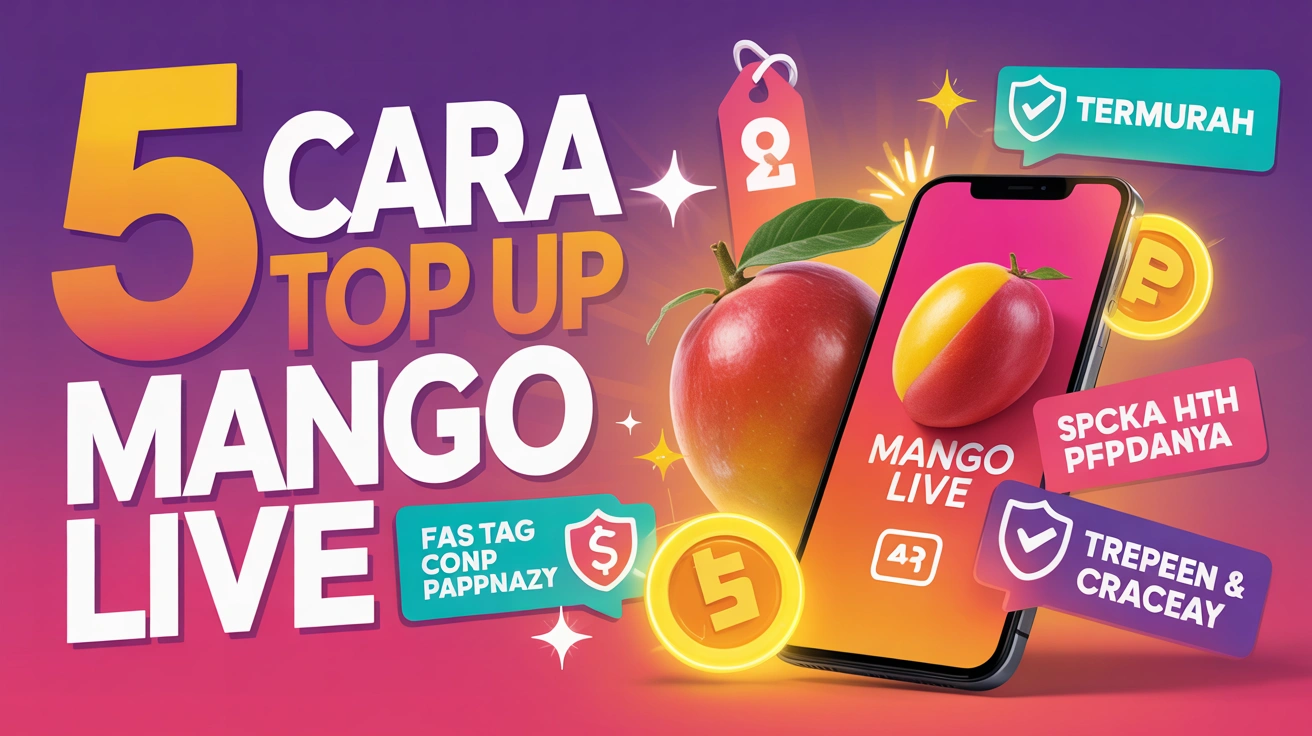 5 Cara Top Up Mango Live Termurah 2025: Resmi, Aman, Anti-Ribet!