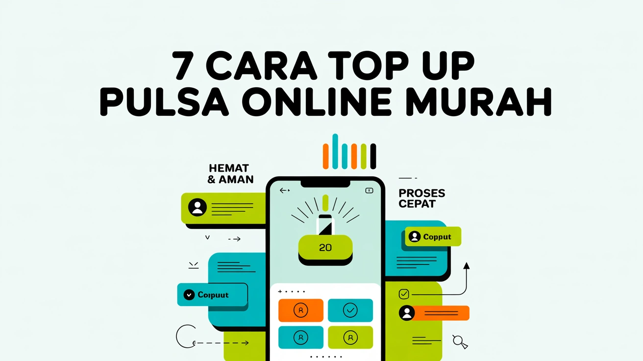 7 Cara Top Up Pulsa Online Murah Semua Operator (Tanpa Ribet 2025)