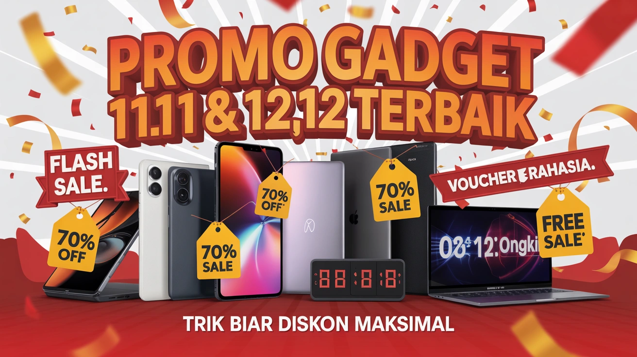 Promo Gadget 11.11 &12.12 Terbaik: Trik Biar Diskon Maksimal