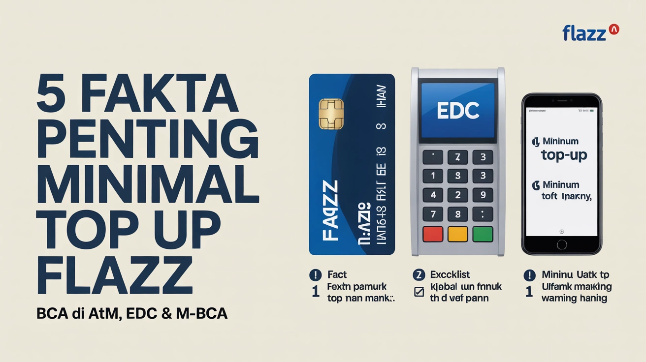 5 Fakta Penting Minimal Top Up Flazz BCA di ATM, EDC & m-BCA 2 5 Fakta Penting Minimal Top Up Flazz BCA di ATM, EDC & m-BCA