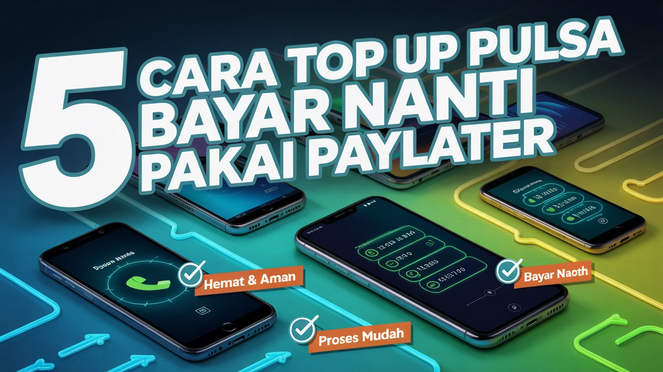 5 Cara Top Up Pulsa Bayar Nanti Pakai PayLater (Limit Cepat Cair) 4 5 Cara Top Up Pulsa Bayar Nanti Pakai PayLater (Limit Cepat Cair)