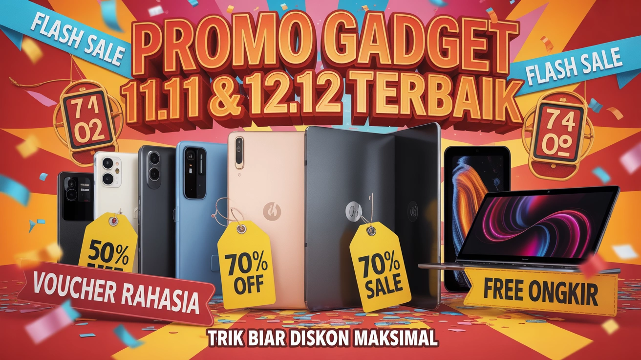 Promo gadget dengan diskon besar