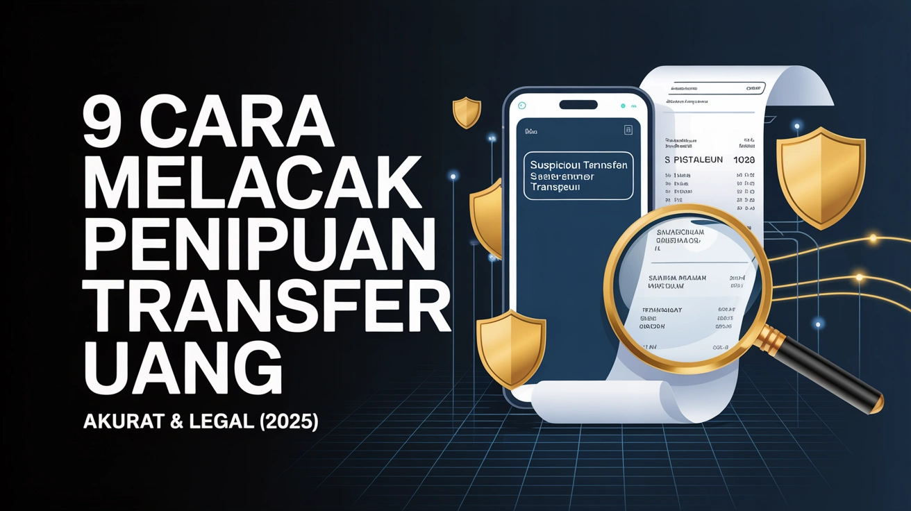 9 Cara Melacak Penipuan Transfer Uang: Akurat & Legal (2025)
