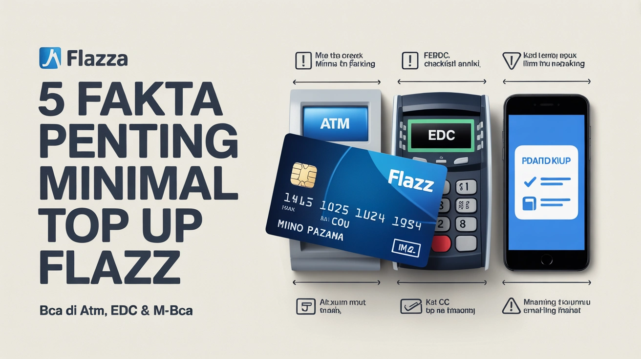 5 Fakta Penting Minimal Top Up Flazz BCA di ATM, EDC & m-BCA 4 5 Fakta Penting Minimal Top Up Flazz BCA di ATM, EDC & m-BCA