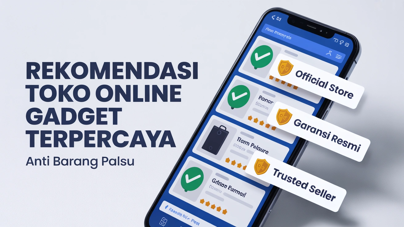 Rekomendasi Toko Online Gadget Terpercaya: Anti Barang Palsu