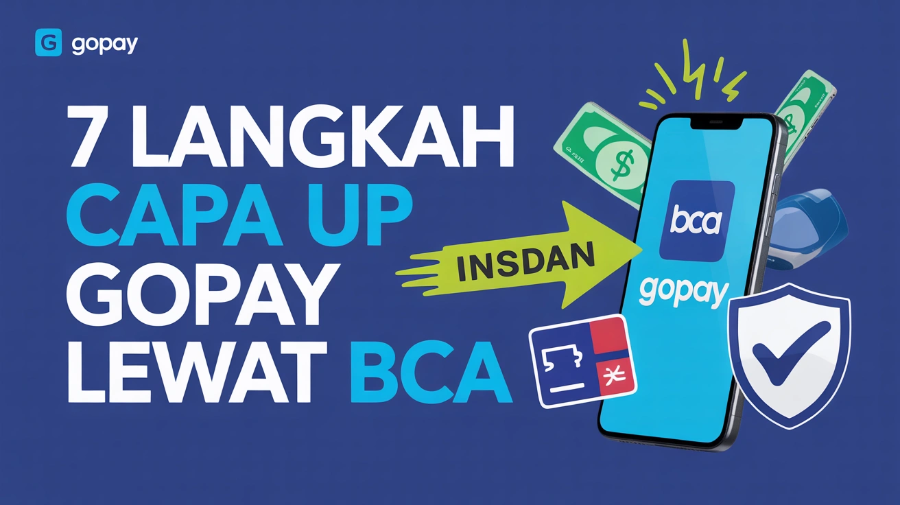 7 Langkah Cara Top Up GoPay Lewat BCA Mobile Tercepat 2025