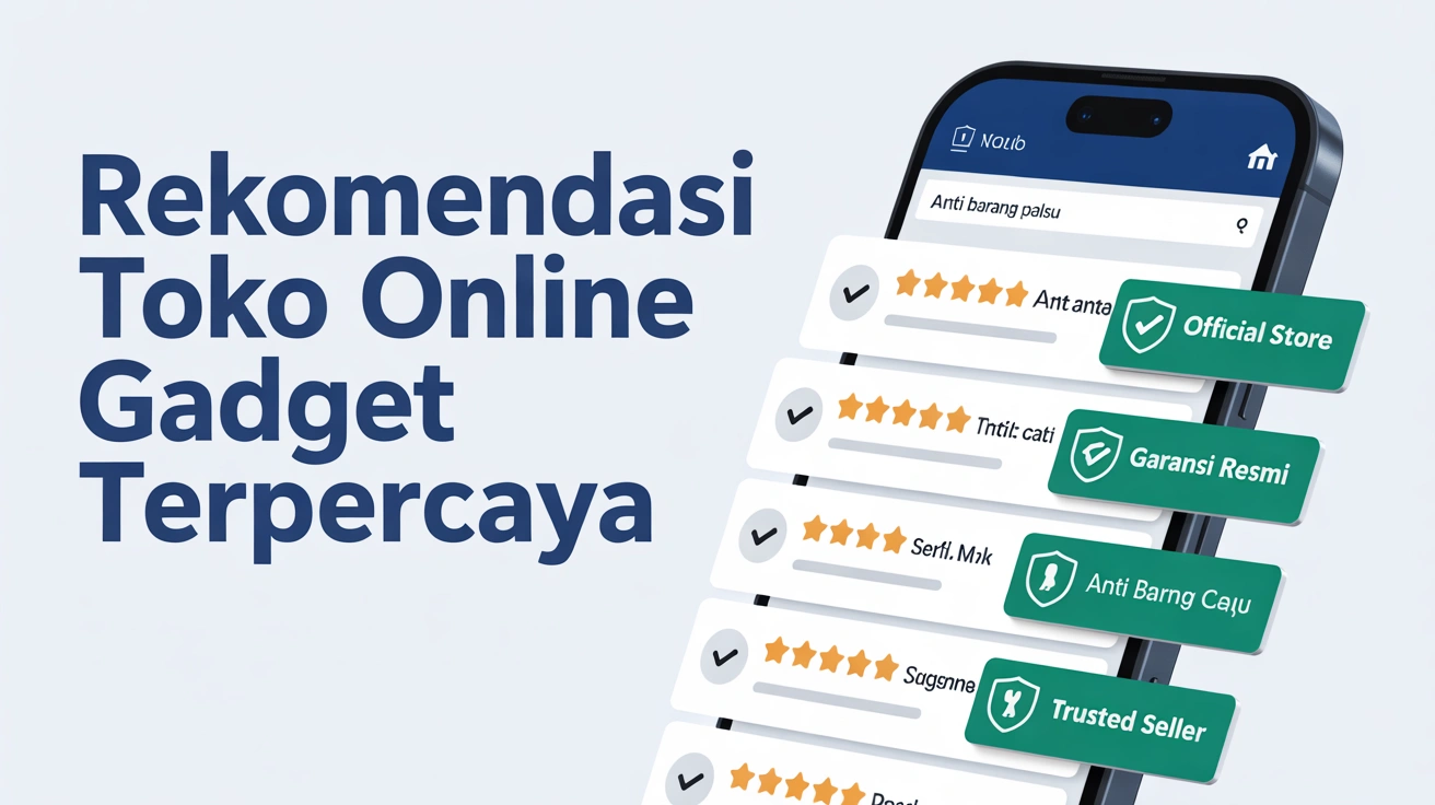 Rekomendasi Toko Online Gadget Terpercaya: Anti Barang Palsu