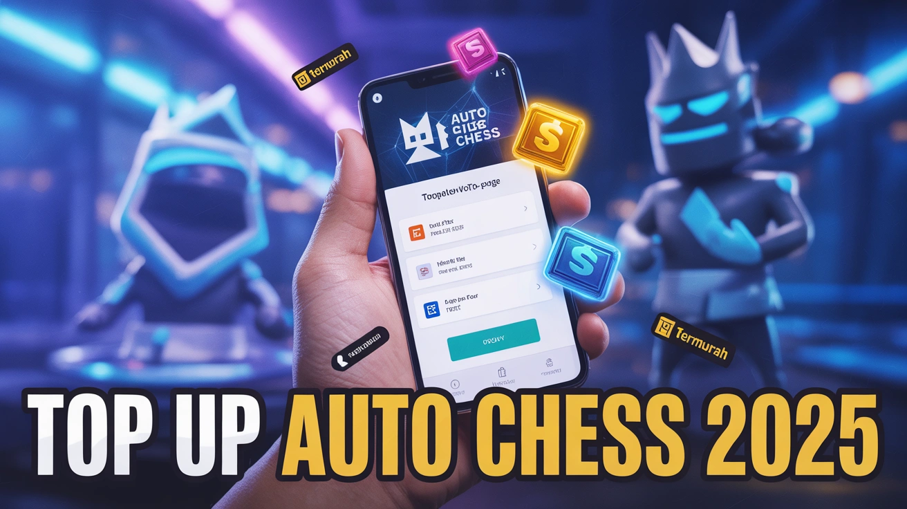 5 Cara Top Up Auto Chess Mobile Termurah 2025 (Legal & Anti Ribet)
