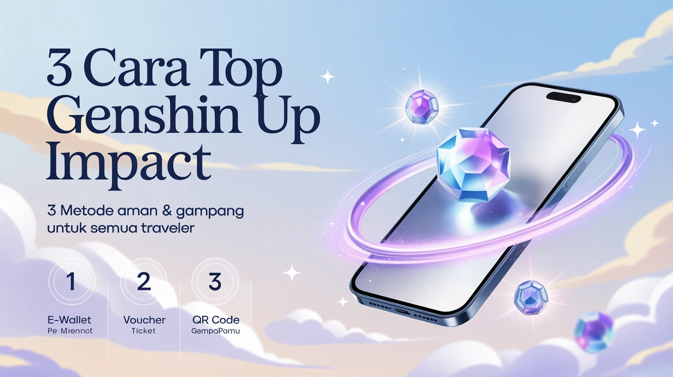 3 Cara Top Up Genshin Impact Tanpa Kartu Kredit: Paling Praktis 3 3 Cara Top Up Genshin Impact Tanpa Kartu Kredit: Paling Praktis