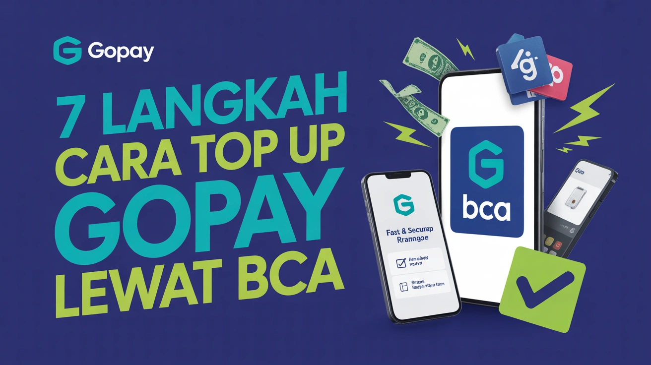 7 Langkah Cara Top Up GoPay Lewat BCA Mobile Tercepat 2025
