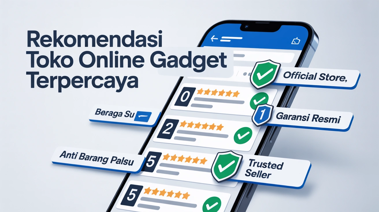 Rekomendasi Toko Online Gadget Terpercaya: Anti Barang Palsu