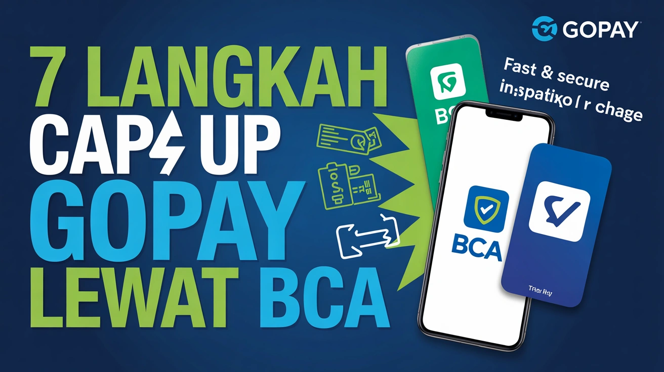 7 Langkah Cara Top Up GoPay Lewat BCA Mobile Tercepat 2025