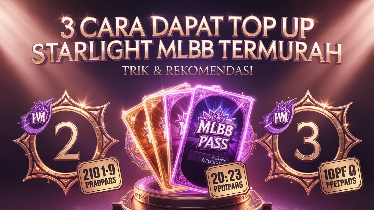3 Cara Dapat Top Up Starlight MLBB Termurah: Trik & Rekomendasi
