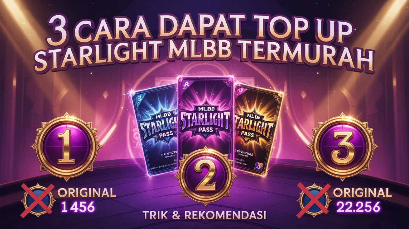 3 Cara Dapat Top Up Starlight MLBB Termurah: Trik & Rekomendasi