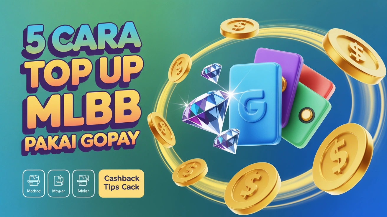 5 Cara Top Up MLBB Pakai GoPay + Tips Cashback