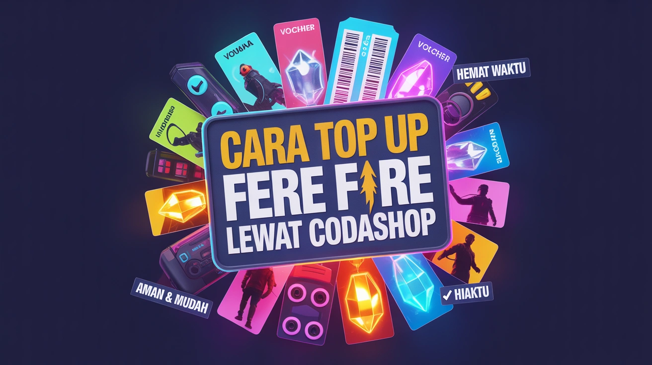 Cara Top Up Free Fire Lewat Codashop (Resmi, Cepat & Tanpa Login Rumit)