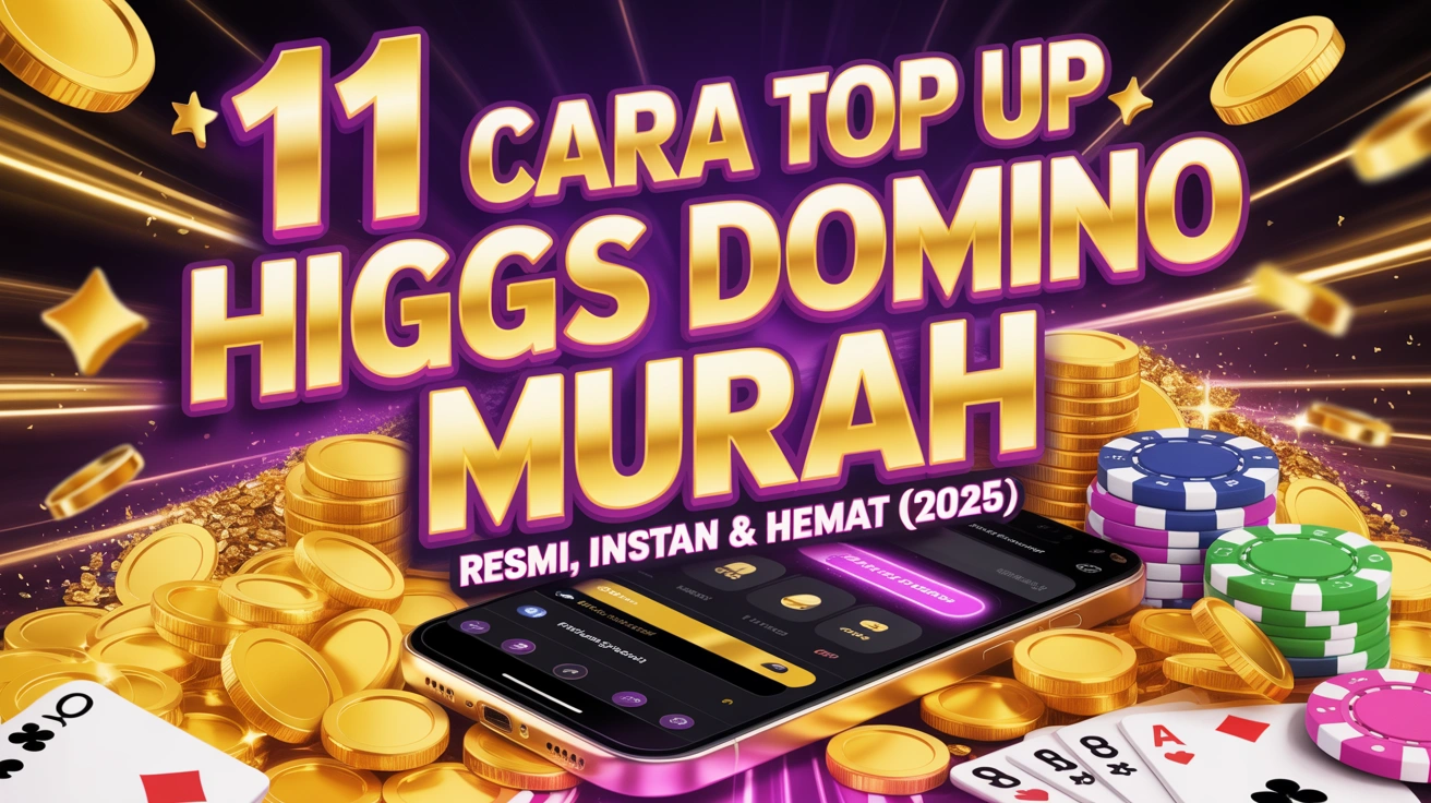 11 Cara Top Up Higgs Domino Murah: Resmi, Instan & Hemat (2025)