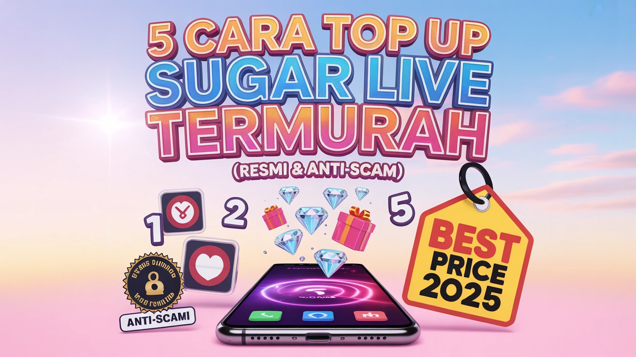 5 Cara Top Up Sugar Live Termurah 2025 (Resmi & Anti-Scam) 2 5 Cara Top Up Sugar Live Termurah 2025 (Resmi & Anti-Scam)
