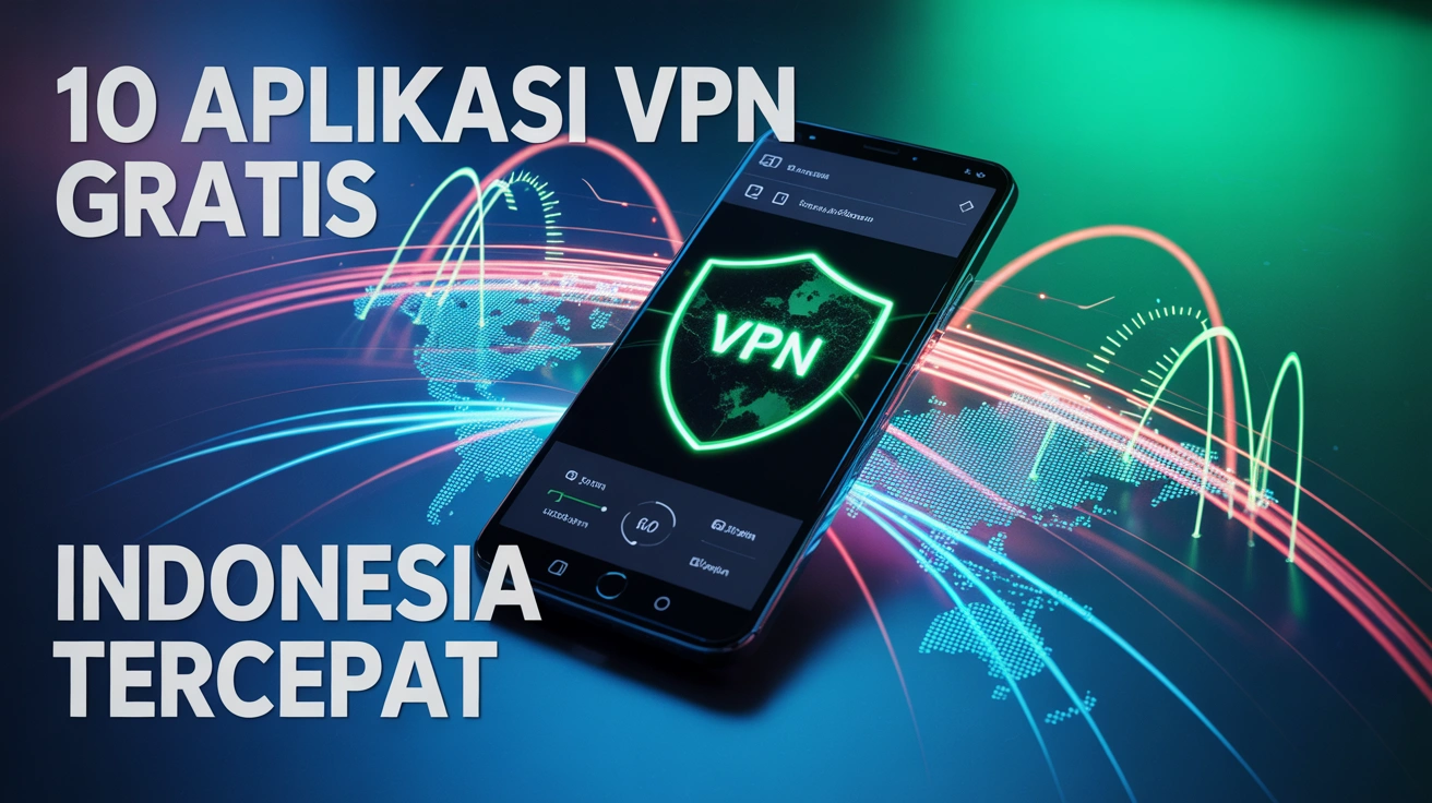 10 Aplikasi VPN Gratis Indonesia Tercepat 2025 (Aman & Unlimited!)