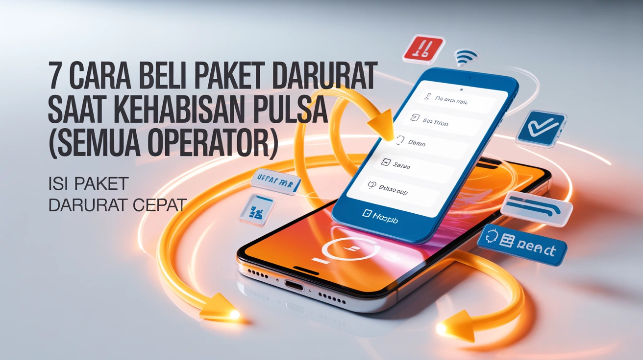 7 Cara Beli Paket Darurat Saat Kehabisan Pulsa (Semua Operator) 2 7 Cara Beli Paket Darurat Saat Kehabisan Pulsa (Semua Operator)