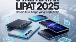 9 Tren Layar Lipat 2025: Desain, Fitur, dan Harga yang Wajib Diintip