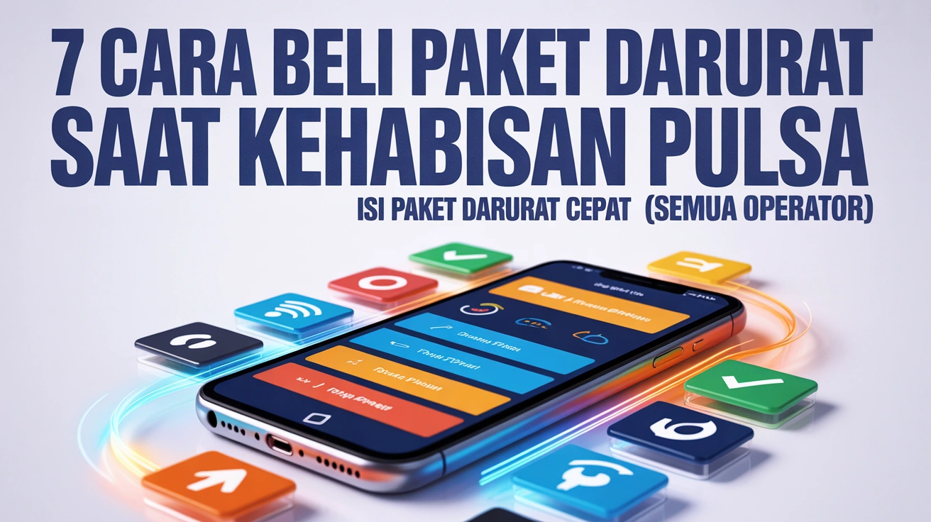 7 Cara Beli Paket Darurat Saat Kehabisan Pulsa (Semua Operator) 3 7 Cara Beli Paket Darurat Saat Kehabisan Pulsa (Semua Operator)