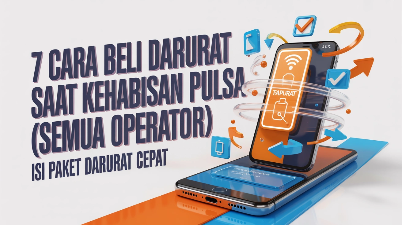 7 Cara Beli Paket Darurat Saat Kehabisan Pulsa (Semua Operator) 4 7 Cara Beli Paket Darurat Saat Kehabisan Pulsa (Semua Operator)