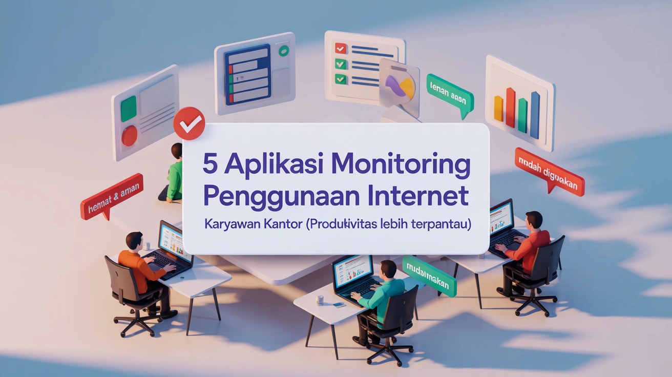 5 Aplikasi Monitoring Penggunaan Internet Karyawan Kantor (Produktivitas Lebih Terpantau)