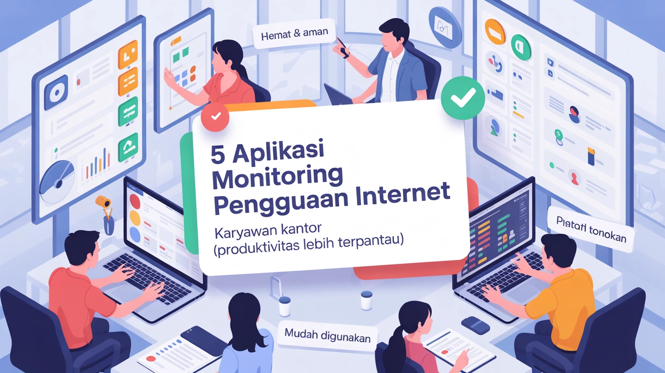 5 Aplikasi Monitoring Penggunaan Internet Karyawan Kantor (Produktivitas Lebih Terpantau)