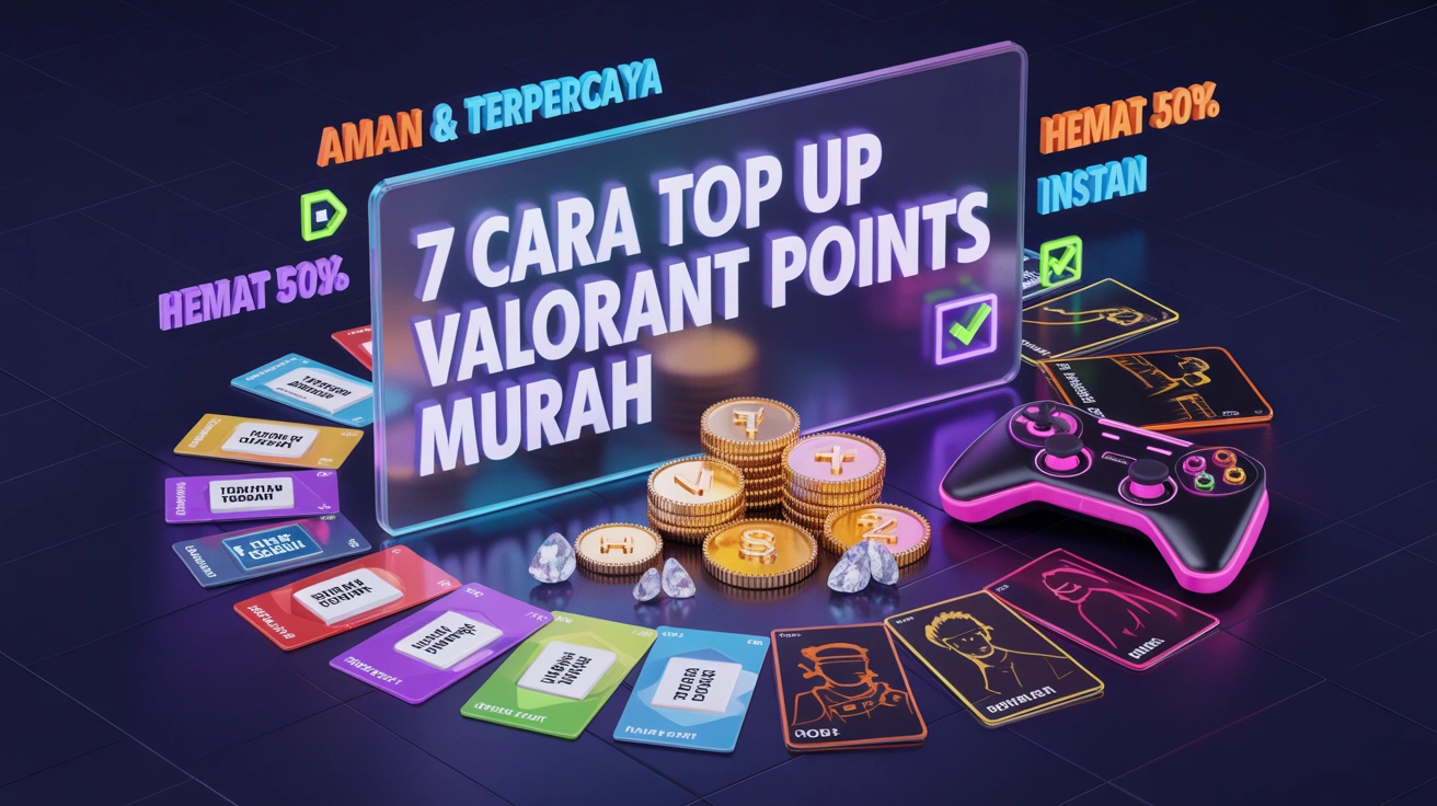 7 Cara Top Up Valorant Points Murah (Top Up Legal, Harga Bersahabat)